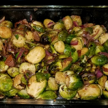 Balsamic-Glazed Brussels Sprouts