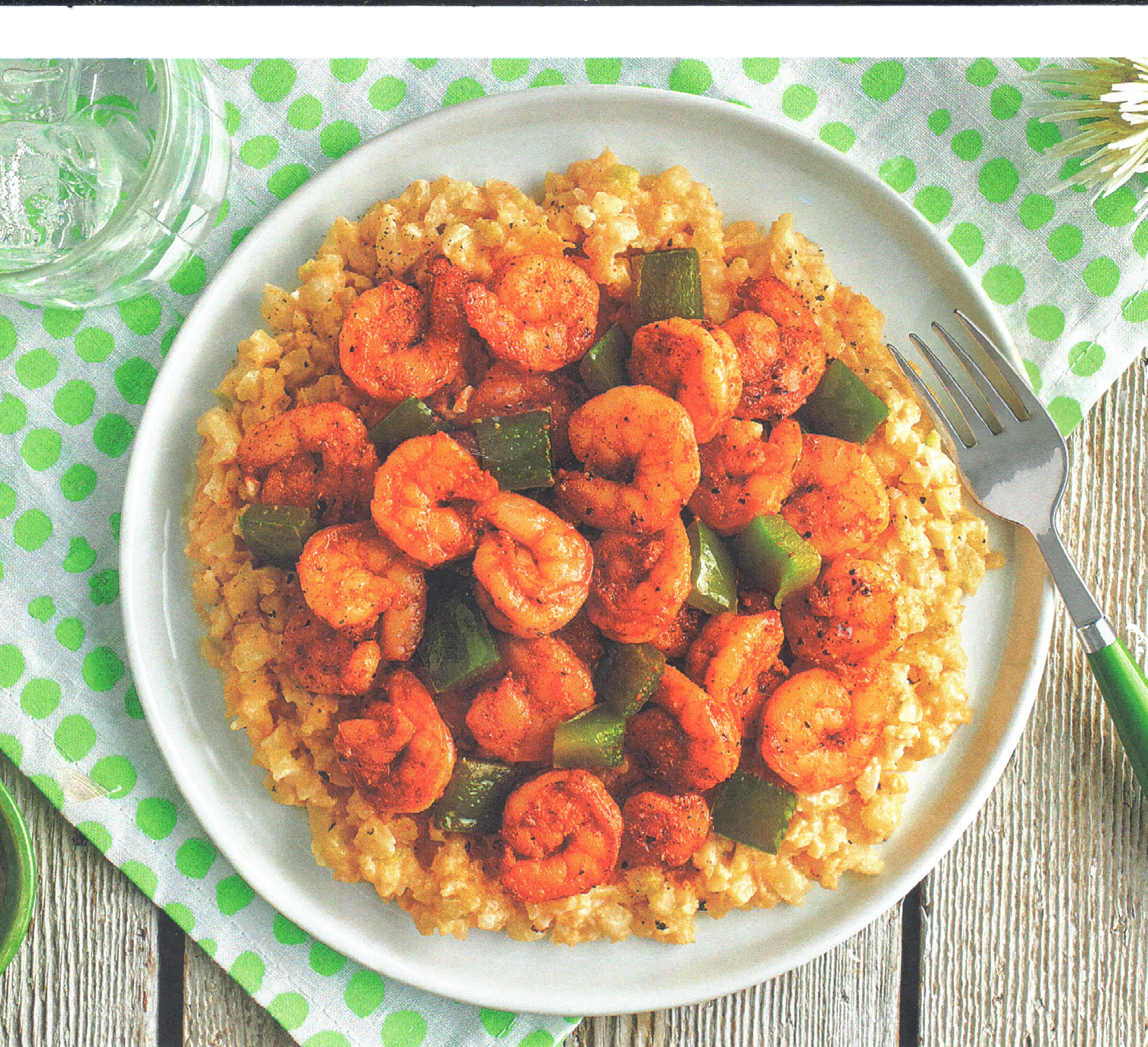 Blackened Shrimp and Grits