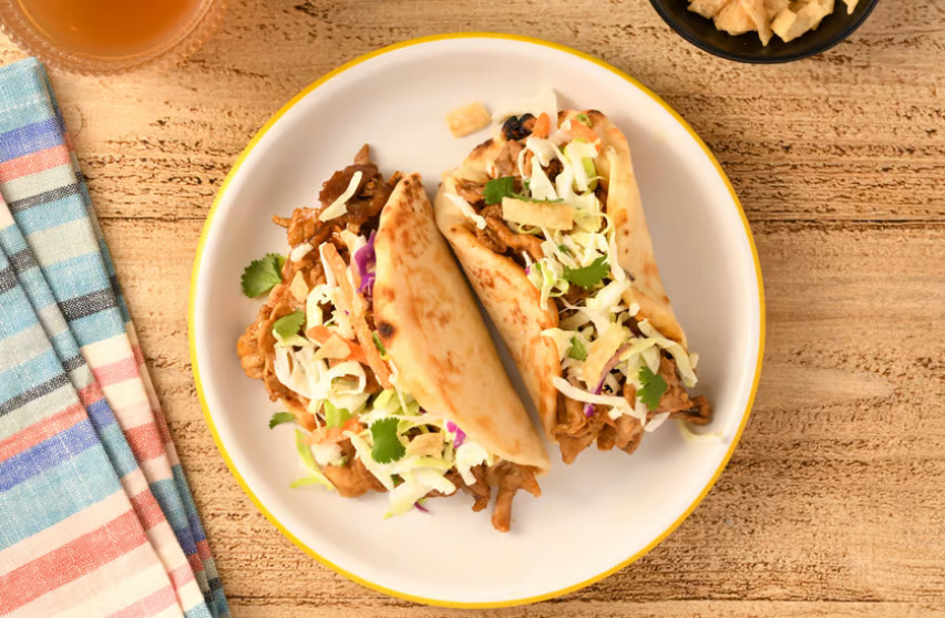 Chinese-Style Pork Wraps