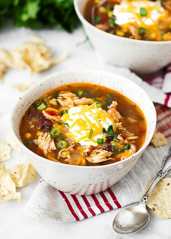 Crockpot Enchilada Soup