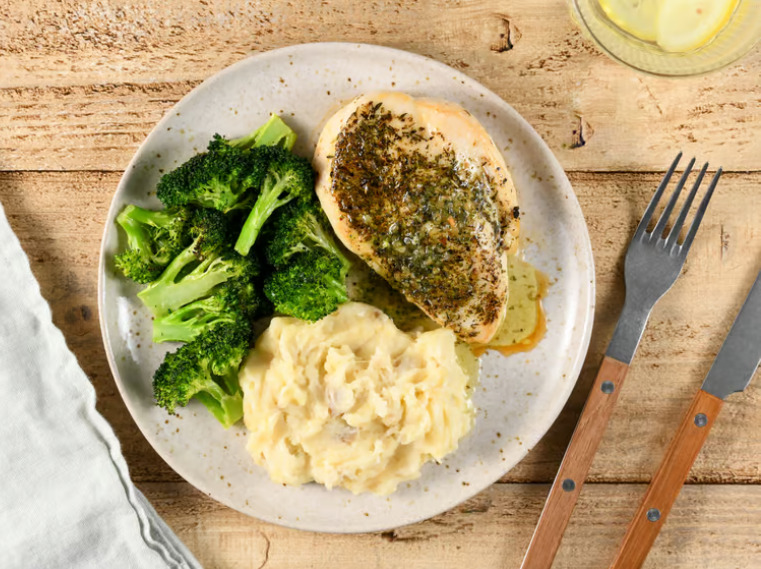 Herb-Crusted Chicken