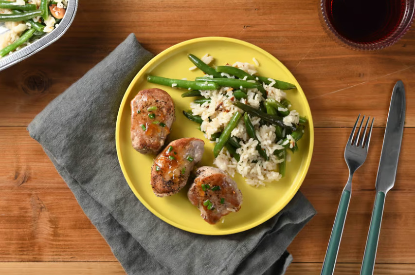 Orange-Glazed Pork Medallions