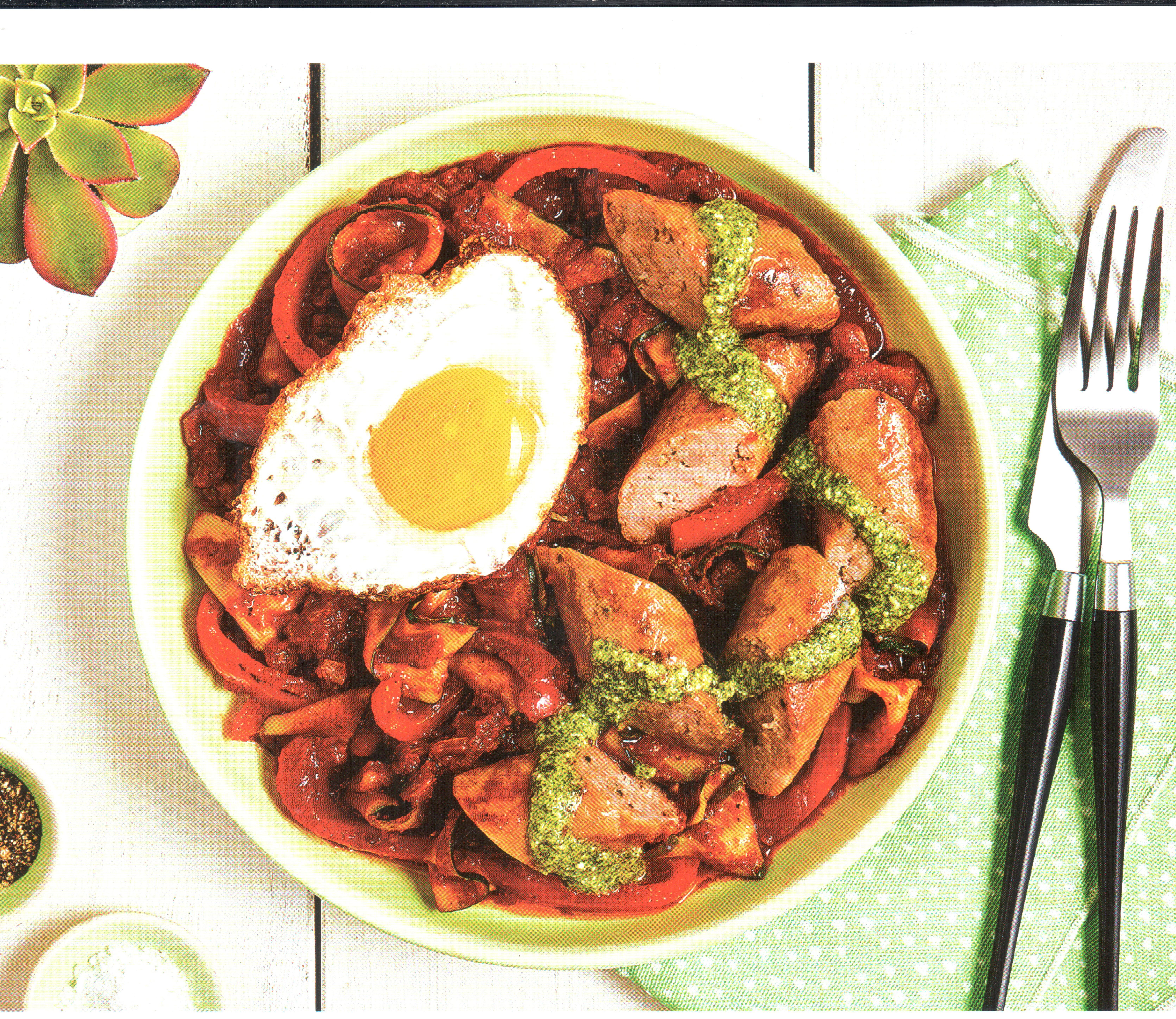 Sausage & Zucchini Peperonata