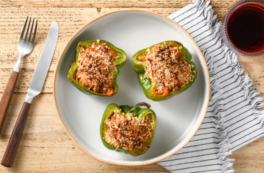 Triple-P Italian Sausage Stuffed Peppers